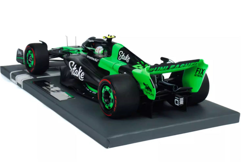 1:18  Stake Kick Sauber C44 #24 Zhou China GP 2024 Green  MINICHAMPS Limited Edition 888PCS ONLY Resin Car Model