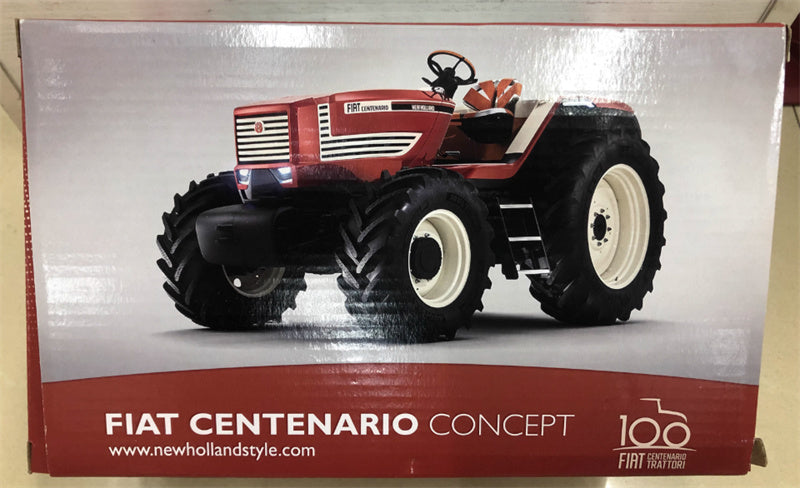 Universal Hobbies FIAT NEW HOLLAND tractor CENTENARIO CONCEPT Red 1:32 Truck Pre-built Model