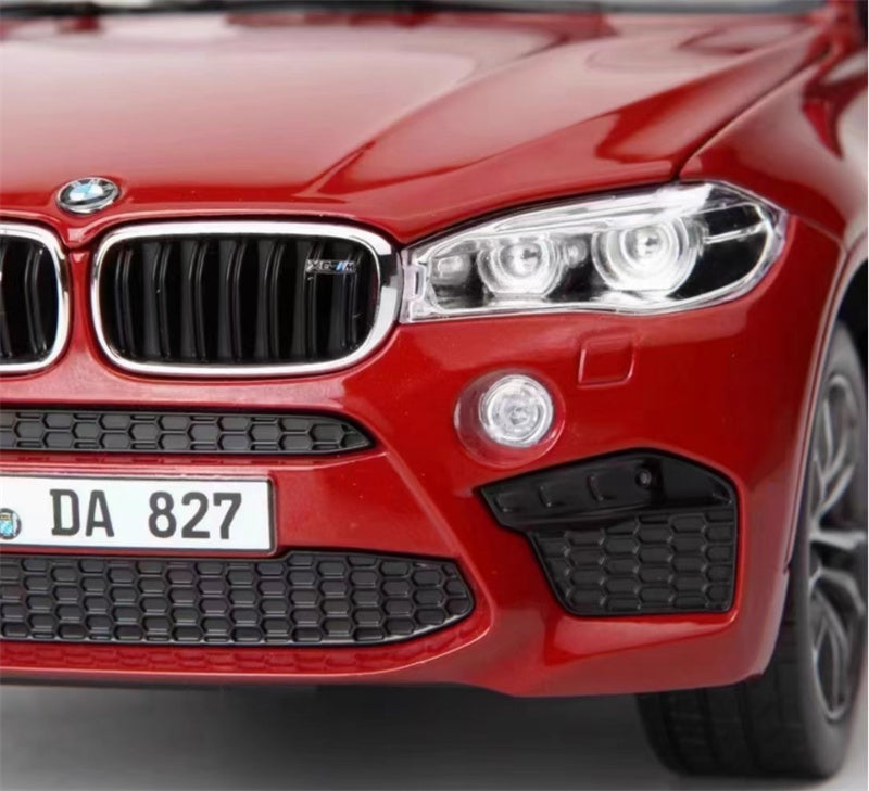 NOREV BMW X6M Metal Red 2015 1:18 Car Pre-built Model view11