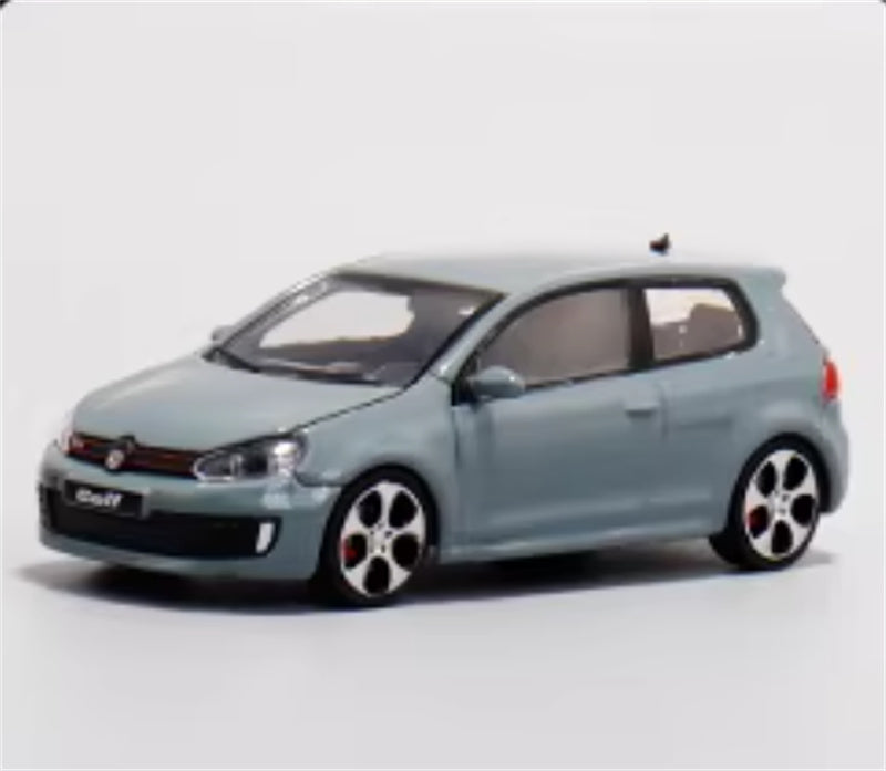 Max well Volkswagen Golf GTI 6th generation cement gray regular version 1:64 Car Pre-built Airliner Model Display view3