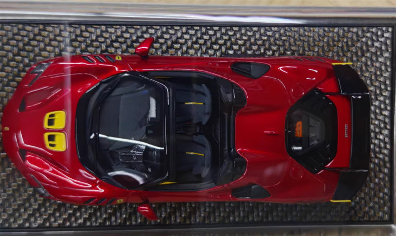 1:43 BBR MODELS Ferrari SF90 XX Spider Rosso Portofino supercar LTD 50PCS view5