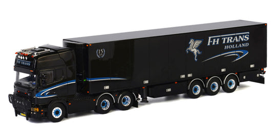 WSI  SCANIA R5 TOPLINE 6X2 REEFERTRAILER FH trans 1:50 Truck Pre-built Model