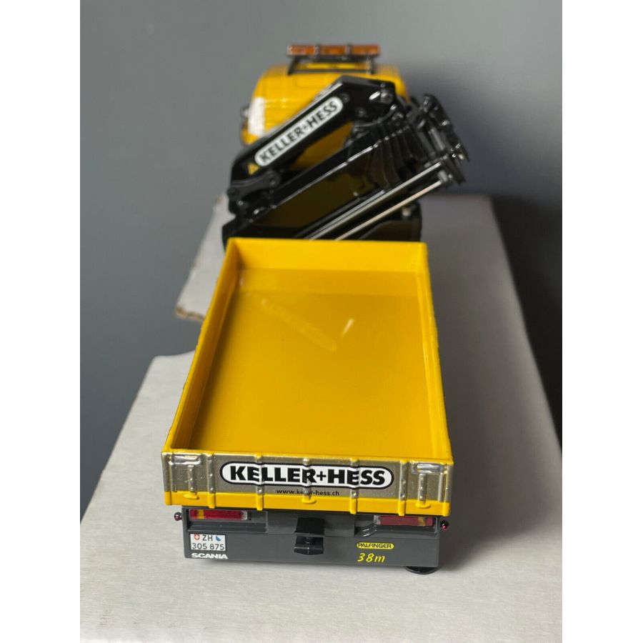 WSI SCANIA PALFINGER SET KELLER & HESS 1:50 DIECAST Truck Lorry