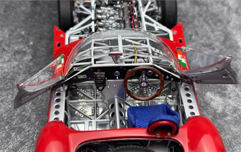CMC Maserati Tipo 60 Birdcage 1960 Ex Nick red Fully open car Limited Edition 1000PCS ONLY 1:18 Car Pre-built Model view12