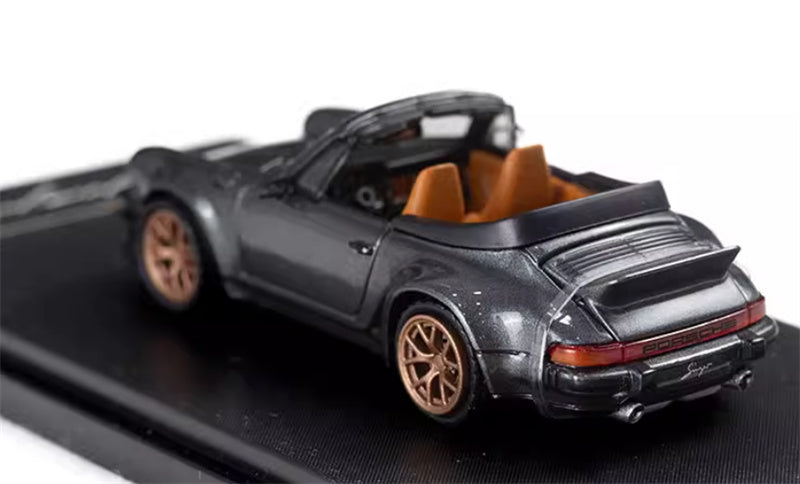 Rhino Model Porsche Singer Turbo Study 930 carbon gray 1:64 Car Pre-built Model view4