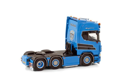 WSI SCANIA R HIGLINE CR20H 6X2 TWIN STEER TIMMY KUIJPERS TRANSPORT 1:50 Truck Pre-built Model