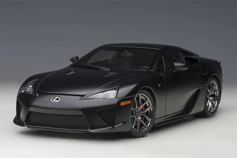AUTOART LEXUS LFA Car Matte Black 1:18 DIECAST car
