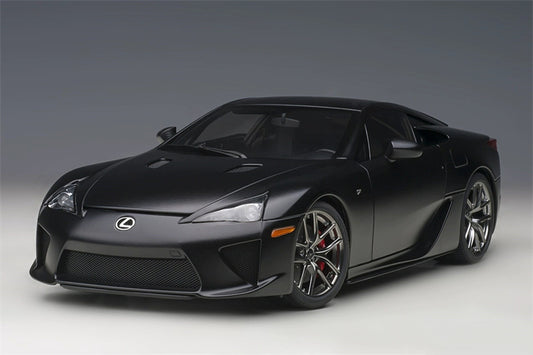 AUTOART LEXUS LFA Car Matte Black 1:18 DIECAST car