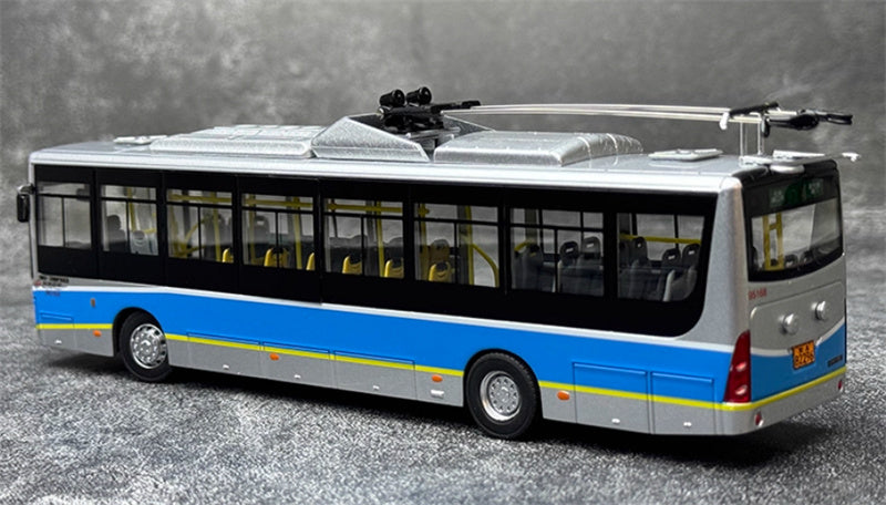 Beijing Public Transport Huayu BJD-WG120DK 118 Road trolley bus 1:64 Bus Pre-built Model view5