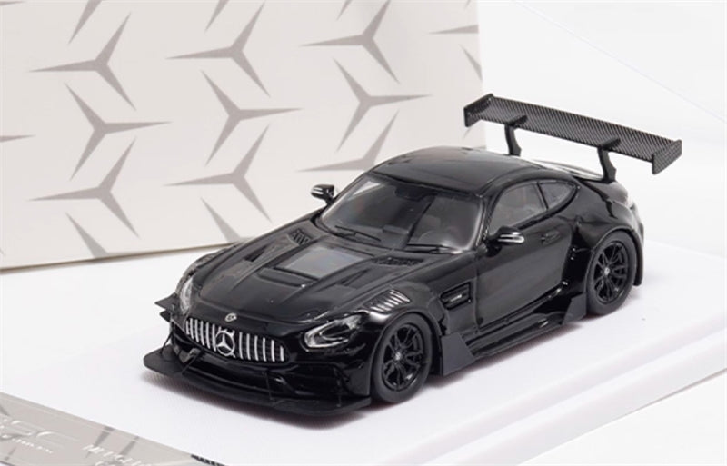 1:64 Mercedes Benz AMG GTS Glossy Black BSC DIECAST Model