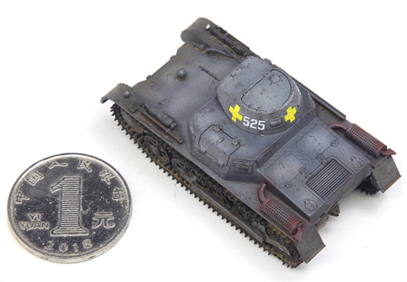 S-MODEL German No.1 Tank Type A No.525 1:72 Tank Pre-built Model