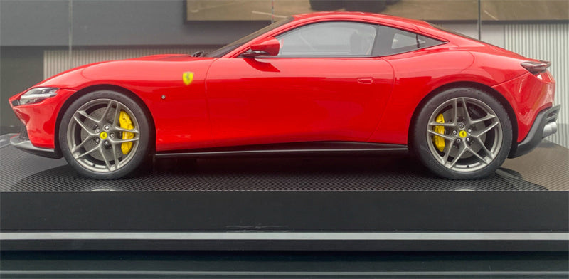 1:12 Ferrari Roma red Amalgam Hardtop Resin Car Model view6