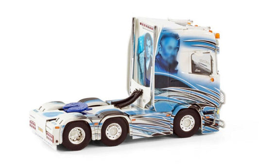 WSI SCANIA S HIGHLINE CS20H 6X2 TWINSTEER  LEO BELJAARS TRANSPORT & ZN 1:50 Truck Pre-built Model