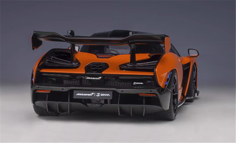 AUTOART McLaren Senna orange 1:18car Pre-a Model