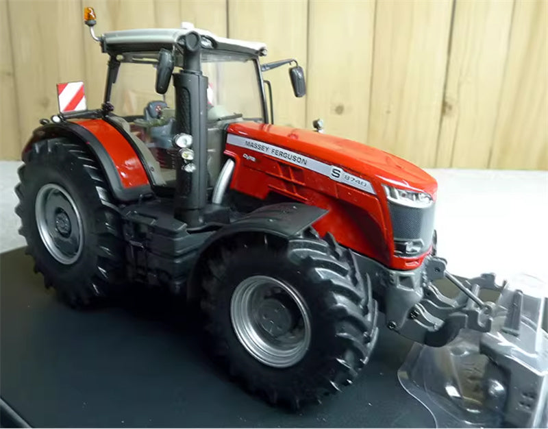 Universal Hobbies Massey Ferguson 8740S Tractor Red 1:32 Truck Pre-built Model