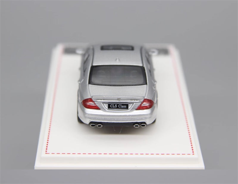Focal Horizon Mercedes BENZ CLS63 AMG first generation C219 silver Limited Edition 999PCS ONLY 1:64 Car Pre-built Model view8