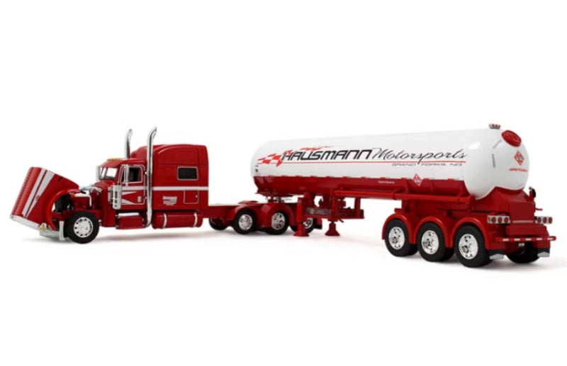1:64 Peterbilt Hausmann Transport Big Rigs 14 DCP Red Diecast Model view3