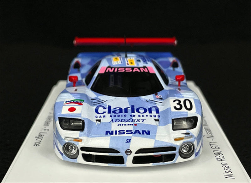 Spark Nissan R390 GT1 Nissan Motorsports - 5th Le Mans 24H 1998 1:43 Car Pre-built Model view5