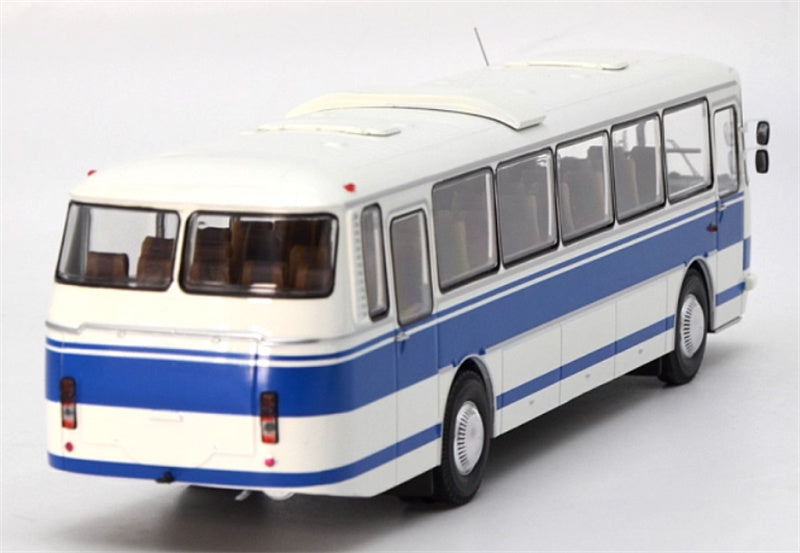 Demprice LIAZ 699 Russian Bus blue - white 1:43 Bus Pre-built Model view4