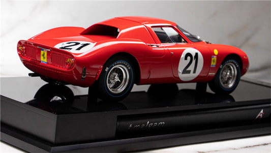 1:18 Ferrari 250 LM red Amalgam #21 Resin Car Model view2