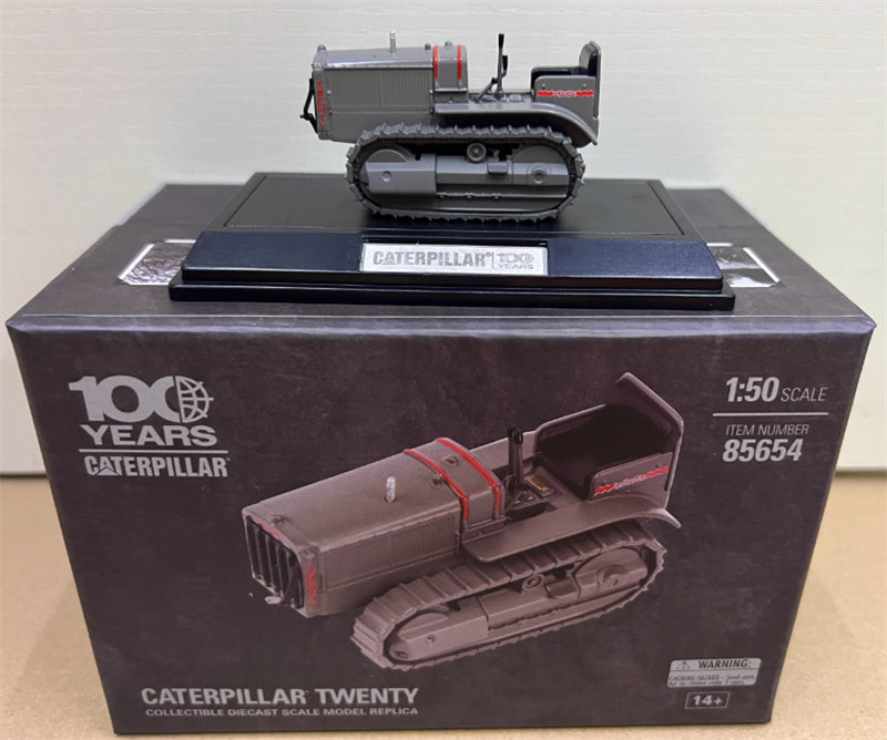 CATERPILLAR TWENTY Tracked Tractor - 100th anniversary Edition Limited Edition 1:50 Truck Pre-built Model