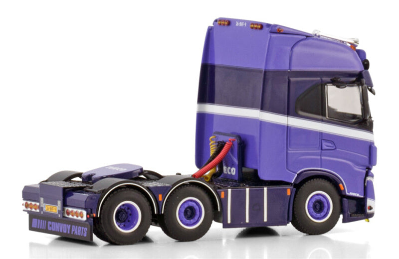 WSI IVECO S-WAY AS HIGH 6X2 TWIN STEER W. Neidhofer Transport 1:50 Truck Pre-built Model