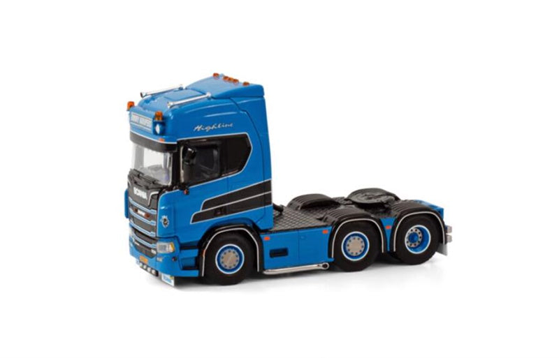 WSI SCANIA R HIGLINE CR20H 6X2 TWIN STEER TIMMY KUIJPERS TRANSPORT 1:50 Truck Pre-built Model
