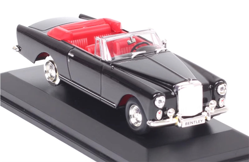 Road Signature Bentley S2 Continental DHC (Park Ward ) Designed By Vilhelm black convertible 1:43 Car Pre-built Model view4