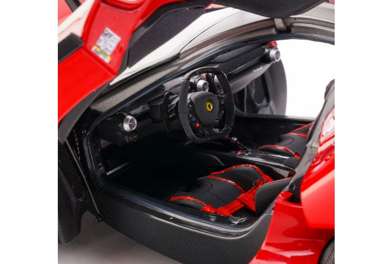 1:18 Ferrari LaFerrari  Red -gray roof - gray wheel BBR MODELS  DIECAST Model
