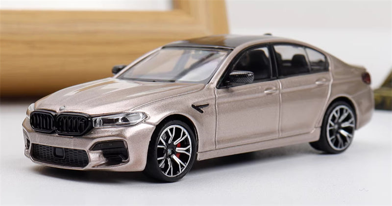 1:64 BMW M5 F90 Champagne Gold MJ Model Limited Edition 999PCS ONLY DIECAST Civil Car Model