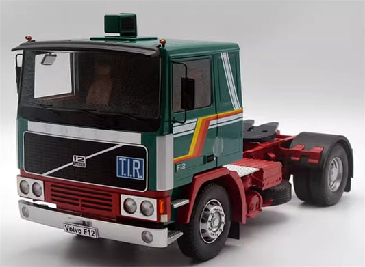 Road Kings VOLVO F12 20 Tractor trailer Green Limited Edition 500PCS ONLY 1:18 Truck Pre-built Model view1