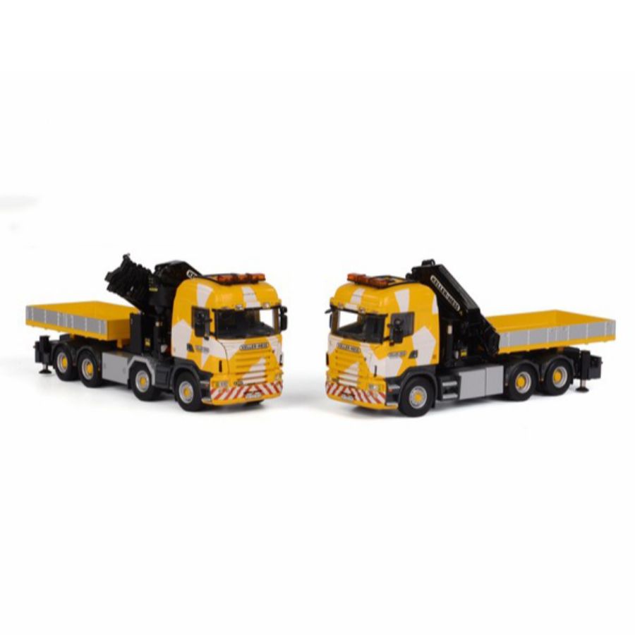 WSI SCANIA PALFINGER SET KELLER & HESS 1:50 DIECAST Truck Lorry