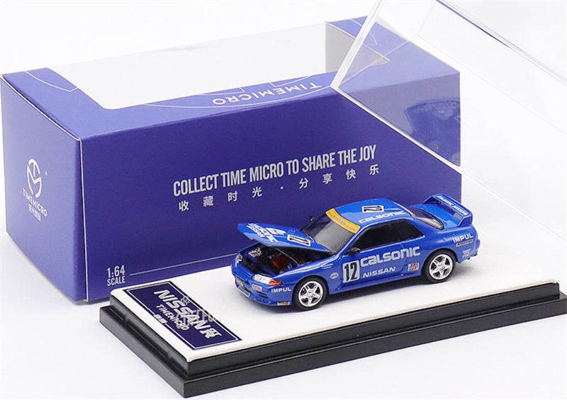 TIMEMICRO Nissan GTR R32 Clsonic Limited Edition 999PCS ONLY 1:64 Car Pre-built Model view1