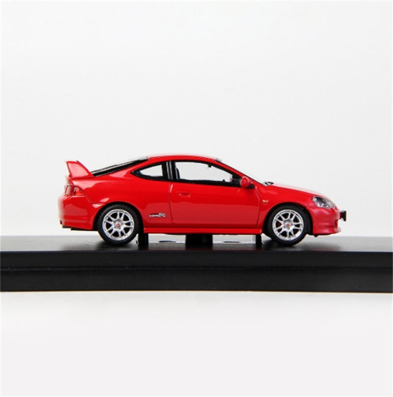 LCD-MODELS Honda Integra Type R DC5 Red 1:64 car Pre-built Model view7