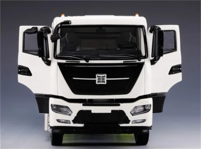 INE ENVIRO New energy 18 ton washing and sweeping vehicle Sand ash 1:35 Truck Pre-built Model