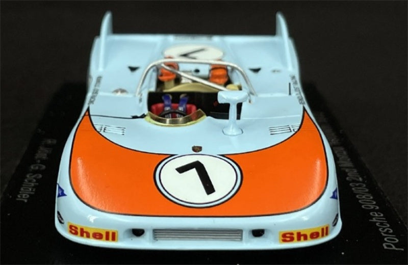 spark Porsche 908/03 2nd Monza 1000km 1972 #7 gulf 1:43 Car Pre-built Model view5