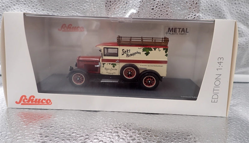 Schuco PHANOMEN GRANIT ROTKAPPCHEN SEKT vintage car red Limited Edition 500PCS ONLY 1:43 Car Pre-built Model view8