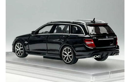 1:64 Mercedes-Benz C63 AMG Estate S204 Black KING MODEL Limited Edition 999PCS ONLY DIECAST Model