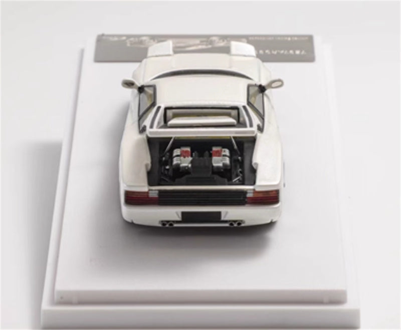 XF MODEL Ferrari Testarossa F110 supercar White 1:64 Car Pre-built Model view8