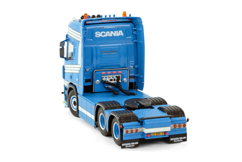 WSI SCANIA R HIGHLINE CR20H 6X2 TAG AXLE DANNY VAN DEN HEUVEL 1:50 Truck Pre-built Model