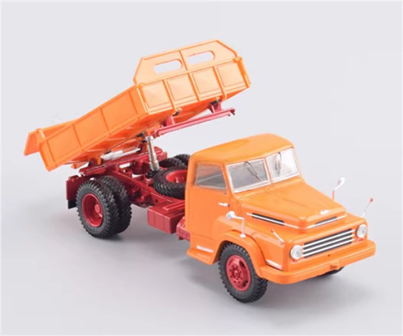 Premium ClassiXXs CSEPEL-D-450B dump truck Orange red coating 1:43 Truck Pre-built Airliner Model Display view5