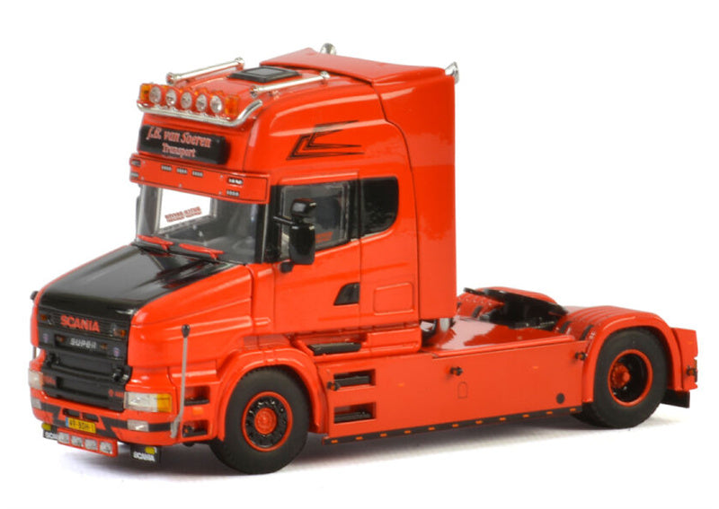 WSI  SCANIA 4 SERIES TORPEDO TOPLINE 4X2 J.B. van Soeren 1:50 Truck Pre-built Model