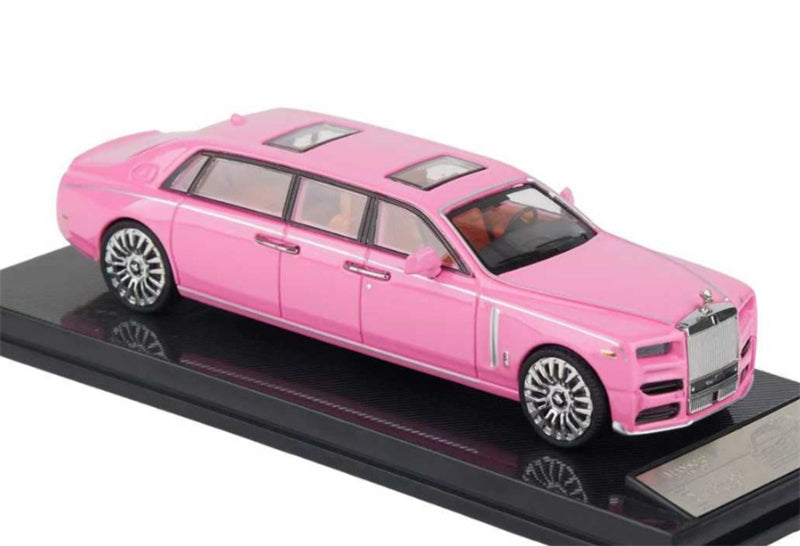 SC Art Rolls-Royce Phantom VII Mansory Ewb Pink Limited Edition 1:64 Car Pre-built Model