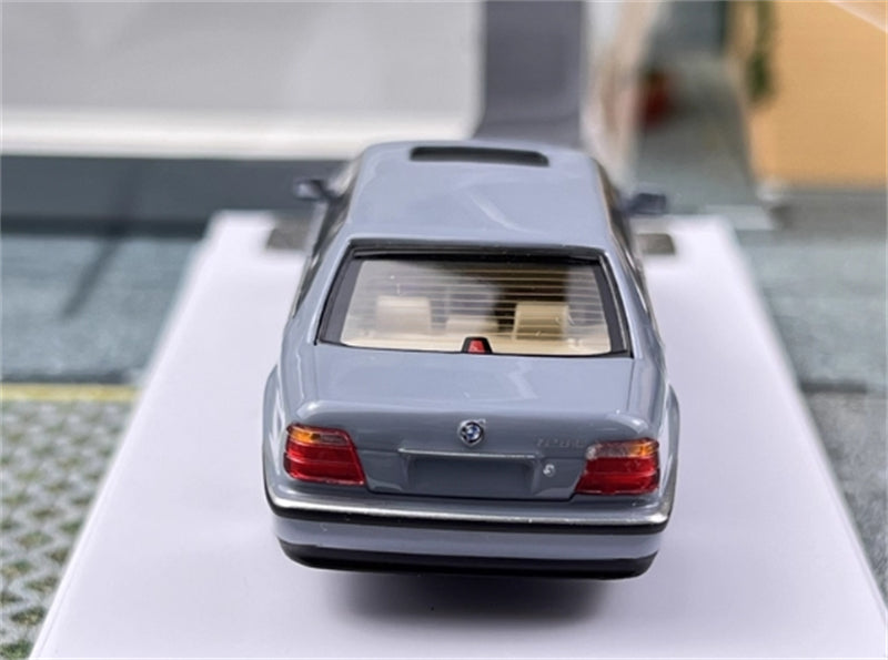 1:64 BMW E38 7 Series L7 98-01n Cement Grey DCM DIECAST Limited Edition 499pcs ONLY Model