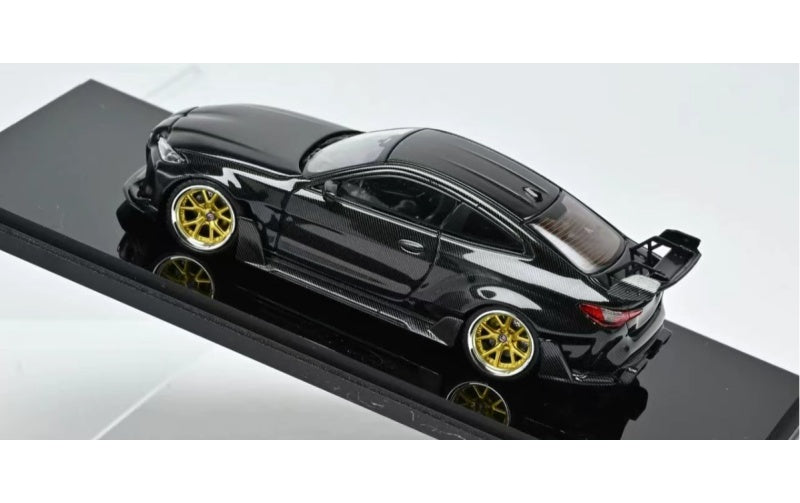 1:64 BMW M4 G82  Non porous all carbon black SW  HEC North Exhibition Limited Edition 500PCS ONLY DIECAST Model