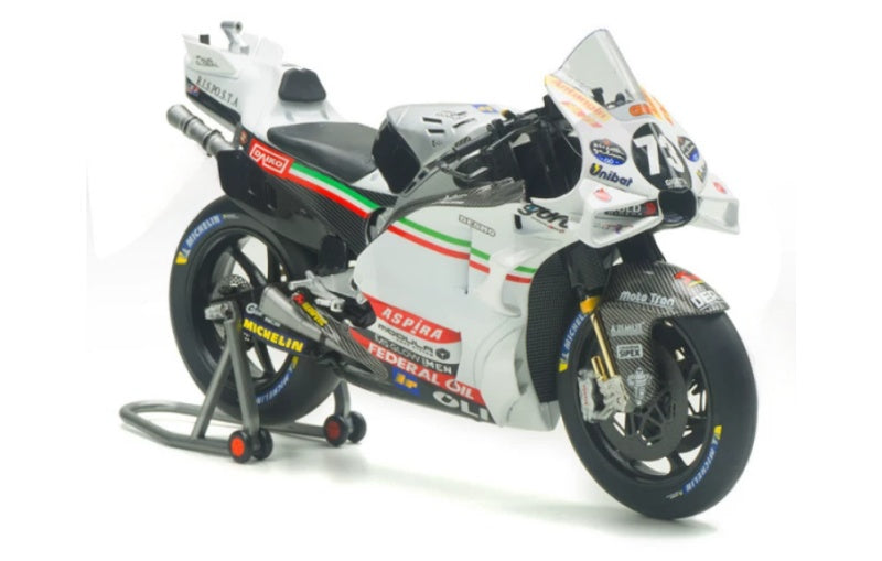 1:12 Ducati Gresini Racing GP23 San Marino Station 73# KiloWorks Diecast Model view3
