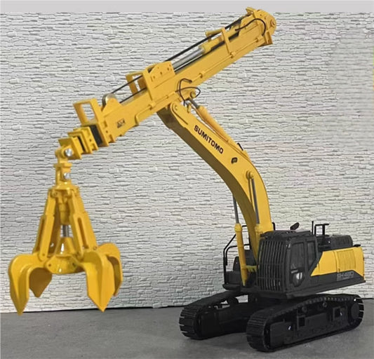SUMITOMO SH480LHD-7 telescopic arm lotus grab Piling machine Limited Collectors Edition 1:50 Truck Pre-built Model