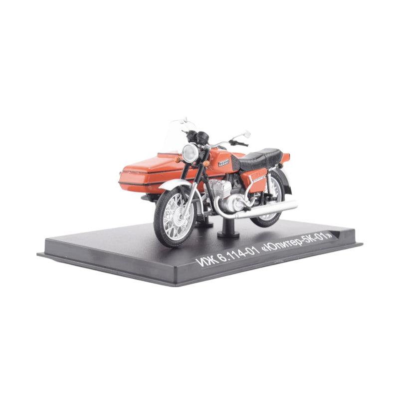 Modimio Soviet Izhevsk Machinery Factory IZH 6.114-01 JUPITER 5k-01 Three wheeled Intermediate Road Motorcycle  motorcycle Pre-built Model