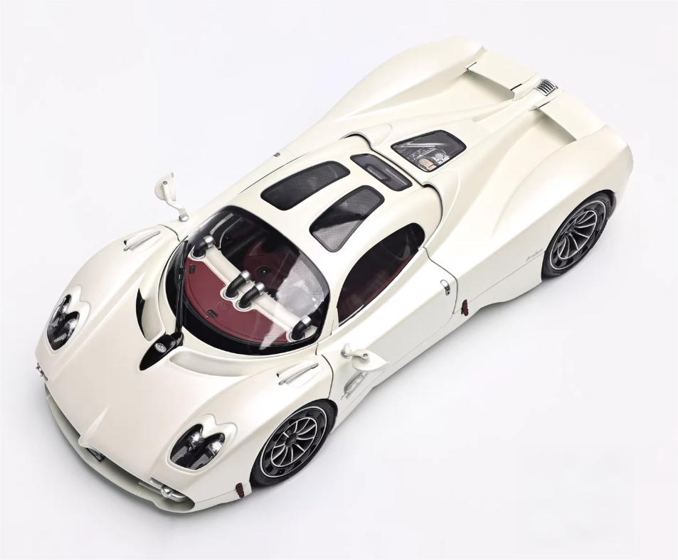1:18 Pagani Utopia  Matte Pearl White  LCD MODELS  DIECAST car Model