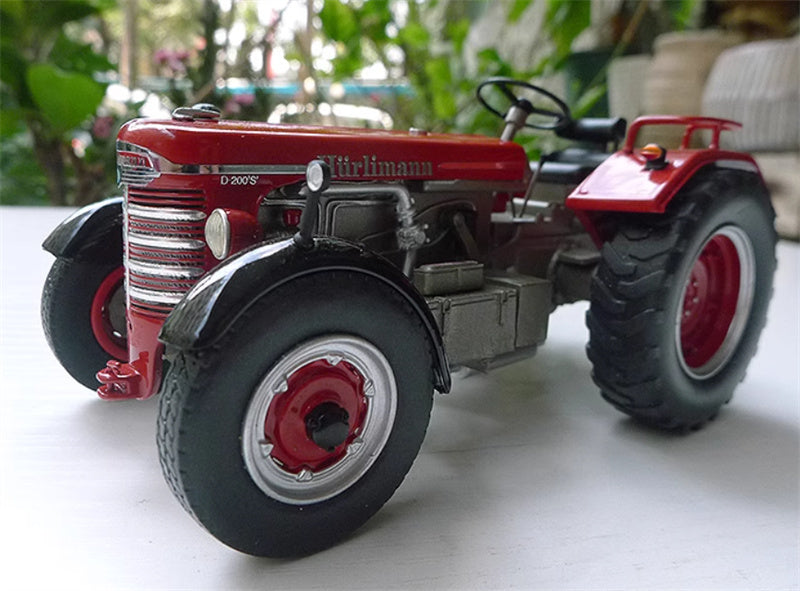 SCHUCO Hurlimann D 200 S. rot European classical tractor 1:32 Truck Pre-built Model